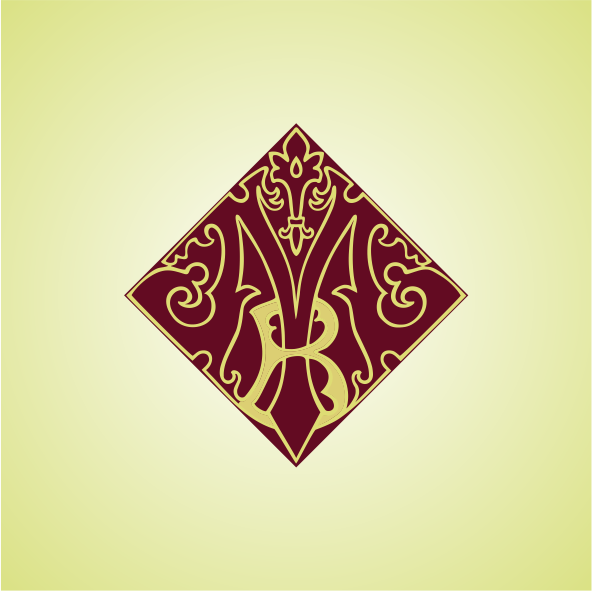 Персональный логотип монограмма доктора исторических наук Менщикова В.В., Курган